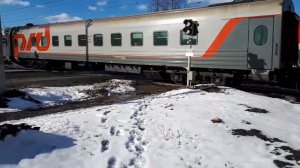 Фирменный поезд «Новокузнецк«014Н Санкт-Петербург - Новокузнецк