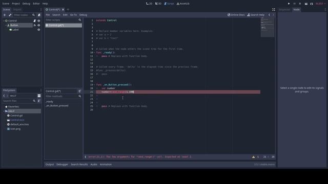 Godot: How to Make a Random Number Generator ( RNG ) смотреть онлайн