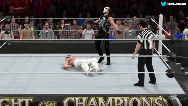 WWE 2K15 Night of Champions 2015 - Sting vs Seth Rollins - WWE World Heavyweight Championship Match смотреть онлайн