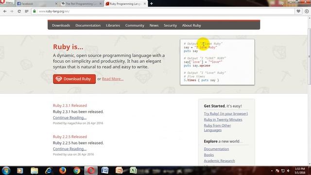 perl and ruby programming language смотреть онлайн