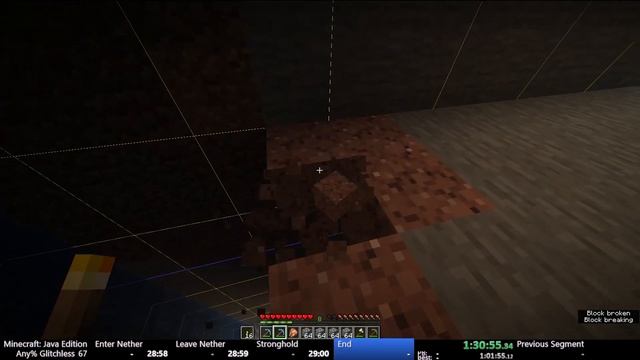 Minecraft Java Edition RSG Mine A Chunk% Speedrun (2:57:56) смотреть онлайн