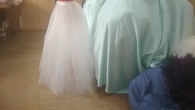 Свадебная юбка. Шлейф съёмный дополнение к платью. смотреть онлайн