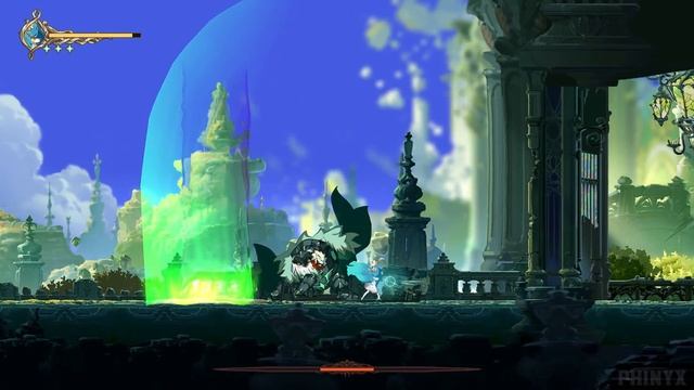 Glimmer In Mirror - All Bosses + True Ending // Metroidvania