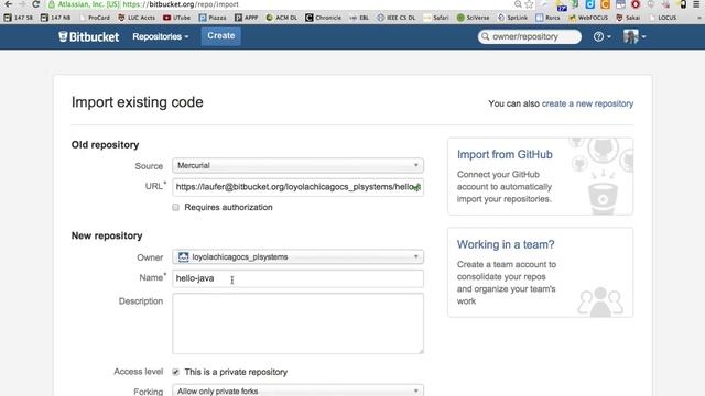 How to Clone a Public Mercurial Repository into a Private One on Bitbucket смотреть онлайн