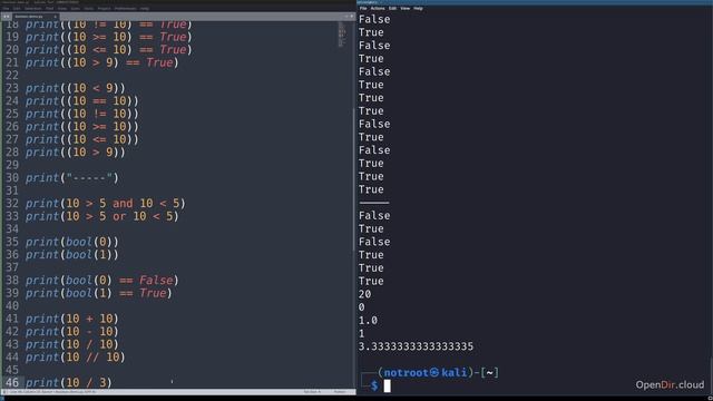 3.4-Booleans & operators смотреть онлайн