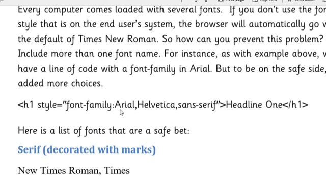 Year 6 lesson 8 HTML Font style смотреть онлайн