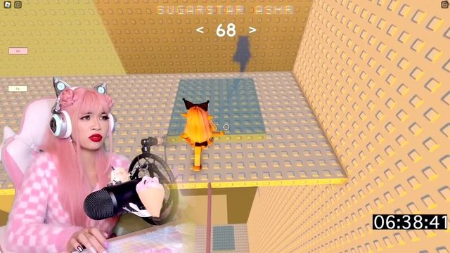 Roblox ASMR ? shining kawaii color tower (roblox keyboard asmr sounds to fall asleep to) смотреть онлайн