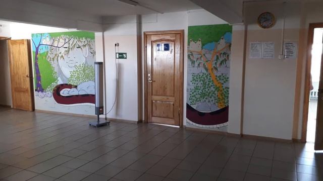 СТЕНОПИСЬ. Детская городская больница, г. Благовещенск