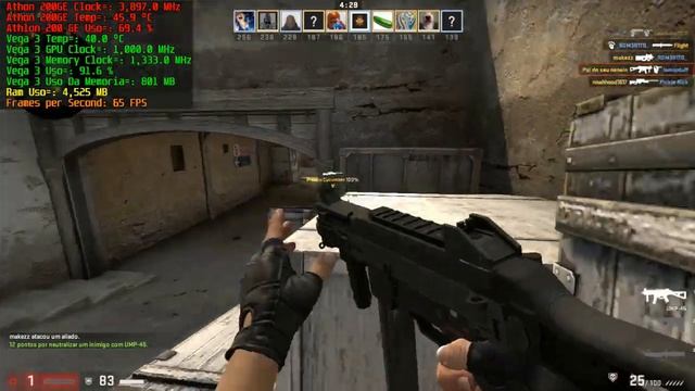 TEST CSGO ATHLON 200GE + VEGA 3 смотреть онлайн