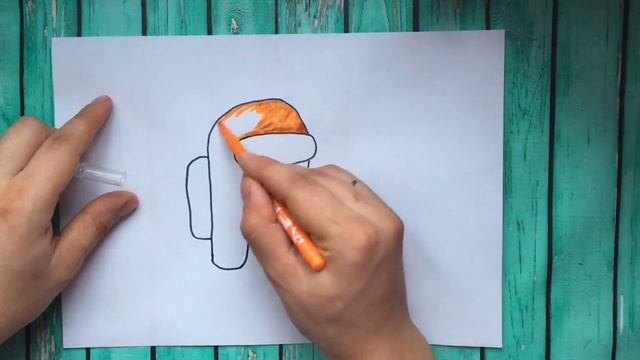 Как нарисовать прикольного Among Us ЛЕГКО шаг за шагом | How to Draw Among Us Easy Step by Step смотреть онлайн