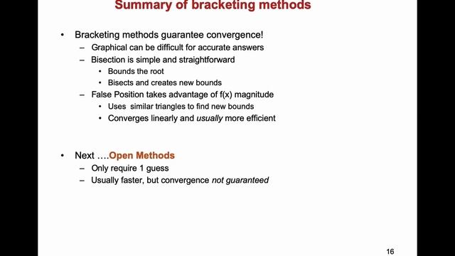 PGE310 Fall2019 Lecture5 FalsePosition FixedPointMethod 2019 10 30 смотреть онлайн
