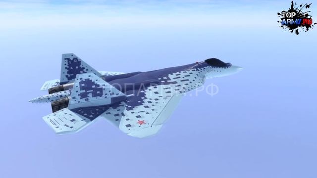 Самый скрытный и опасный российский истребитель! СУ-57 лучший истребитель в мире смотреть онлайн