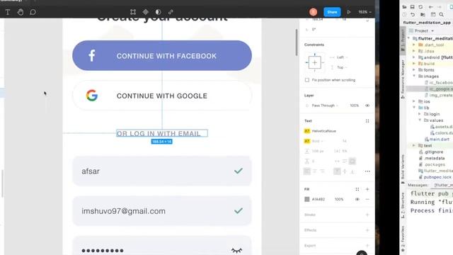 Flutter Speed Code: Building Sign Up UI (Figma to Flutter) смотреть онлайн