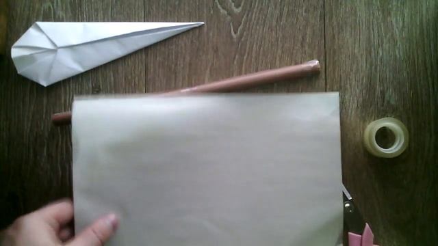 DIY - Как сделать КОПЬЕ из бумаги А4 своими руками. Оригами из бумаги смотреть онлайн