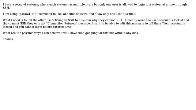 Ubuntu: SSH connection refused/error message смотреть онлайн