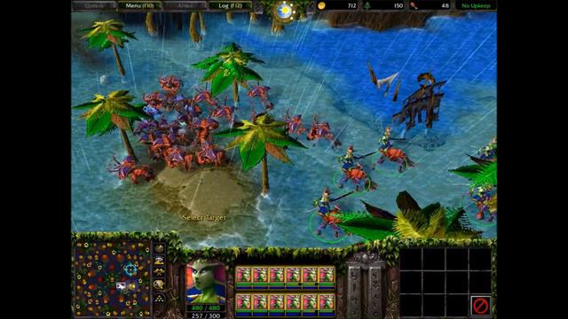 WC3 Classic: Naga Centaur Siren смотреть онлайн