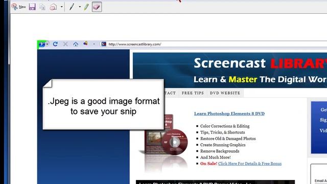 How To Take A Picture Of Your Computer Screen With The Windows 7 Snipping Tool смотреть онлайн