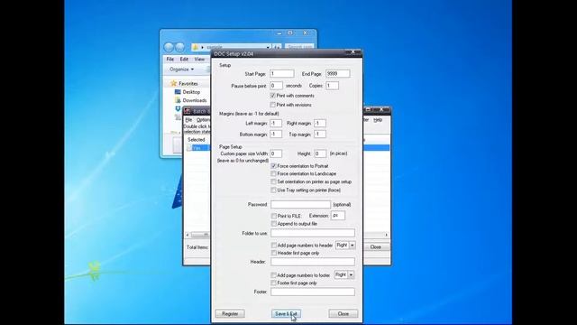 Batch printing a text file with any orientation landscape or portrait per file смотреть онлайн