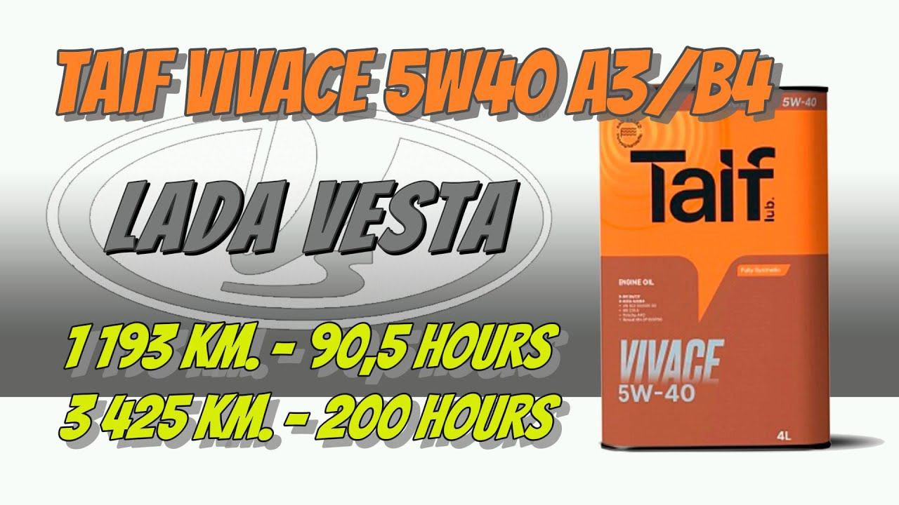 Taif Vivace 5w40 (из Lada 91 и 200 моточасов). Спектр и % корреляции в конце видео. смотреть онлайн