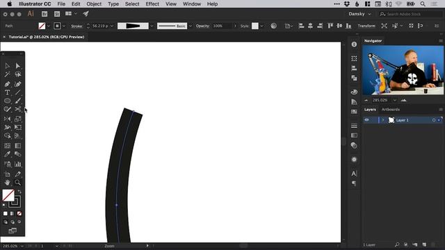 Width Tool Illustrator Tutorial смотреть онлайн