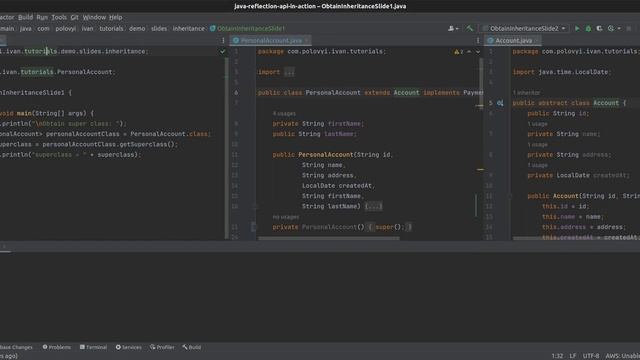 Java: Reflection API - Отримати Наслідування класу смотреть онлайн