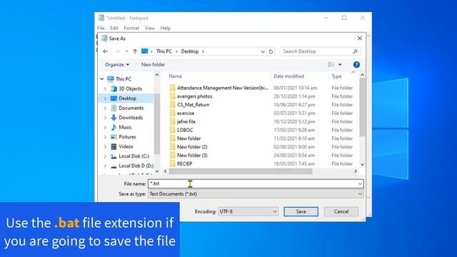 How to Create Batch File and Run on the Command Prompt смотреть онлайн