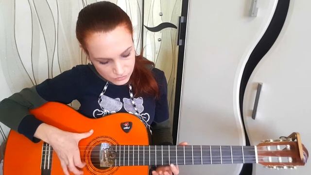????Как играть В ЛЕСУ РОДИЛАСЬ ЁЛОЧКА? на гитаре? на одной струне! Разбор для новичков + ?ТАБЫ! смотреть онлайн