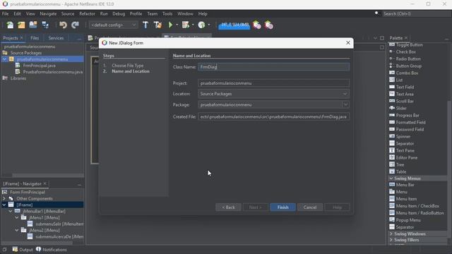 Formularios - Agregar Menú a Formulario y Uso de JDialogForm смотреть онлайн