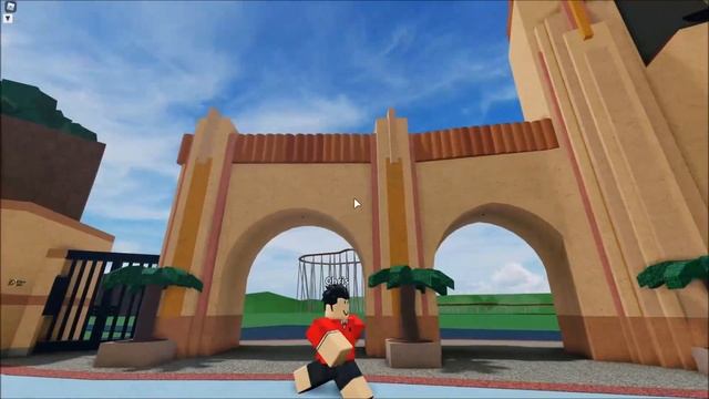 Universal studios - Theme park tycoon 2 (Roblox) - Entrance - смотреть онлайн