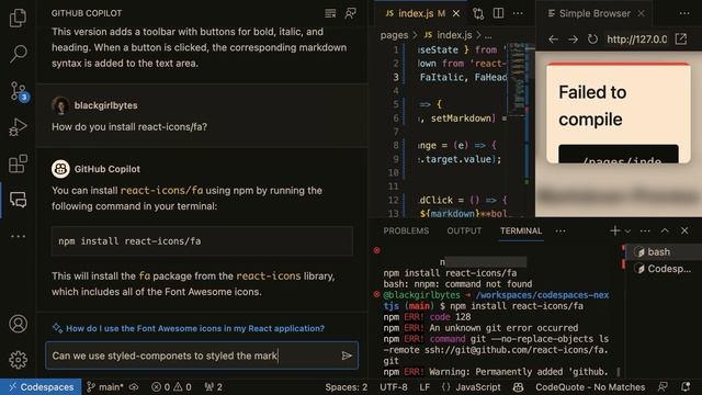 Build faster with GitHub Copilot and Codespaces смотреть онлайн