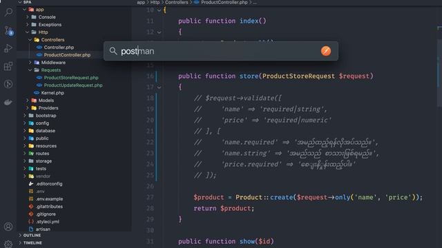 Part (5) Laravel 8 + Vue (SPA) Refactor Validation In Myanmar смотреть онлайн