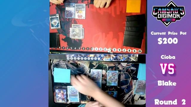Camsao's Digimon League #2 - Round 2 - D Brigade vs Examon смотреть онлайн
