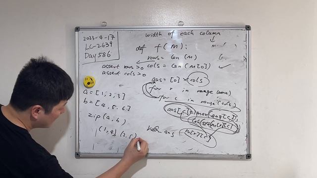 Day 586 - Teaching Kids Programming - Find the Width of Columns of a Grid (Zip, Matrix Transpose) смотреть онлайн