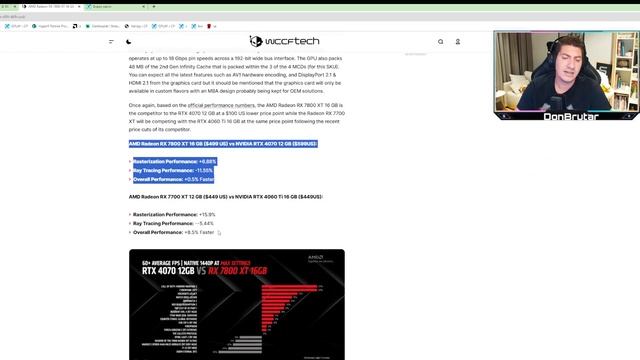 ЗАДОВОЛИТЕЛНА ИЛИ НЕ - AMD RX 7800 XT смотреть онлайн