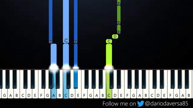 Lana Del Rey - Dark But Just A Game (Piano Tutorial) смотреть онлайн
