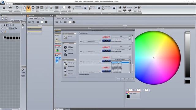 CompuShow Video Manuals - ArtNet смотреть онлайн