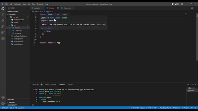 16 Typescript With React Part 2 Props -شرح بالعربي смотреть онлайн