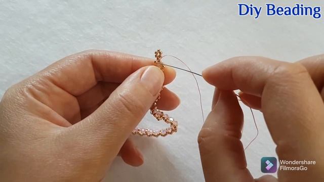 Crystals Bracelet/Simple And Elegant Bracelet/Easy Bracelet  Making At Home/Handmade/Diy Beading