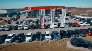 Аэросъемка в Саратове поселок Юбилейный, Усть-Курдюмское шоссе, автосалон Киа