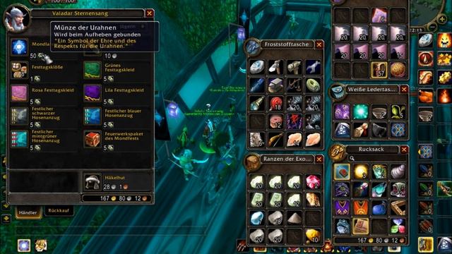 Frau spielt WoW #106 - Die angehende Archäologin besucht das Mondfest смотреть онлайн