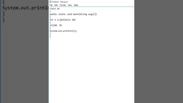 How to Print 1 to 10 Even Numbers in Java Using While Loop смотреть онлайн