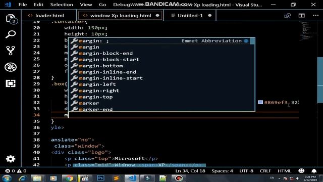 ||Window XP 7 Starting Loading|| page create usign by ||html|| and ||Css|| смотреть онлайн