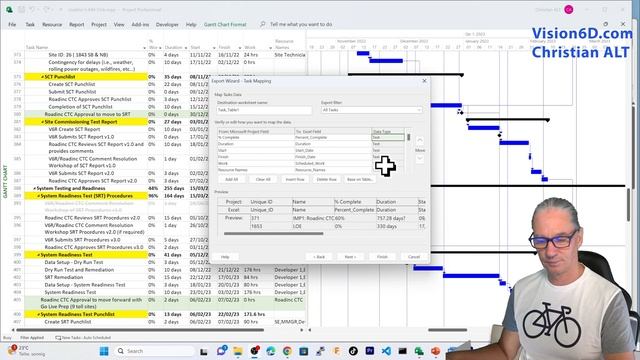 #111.01 Ms Project 2023 ● Export Ms Project Tasks Data to Excel ● Part 1 смотреть онлайн