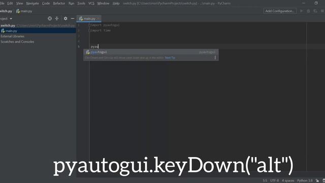 How to Switch tabs using Python....Easy way...#python #switch #A.I #tutorial #switchtabs смотреть онлайн