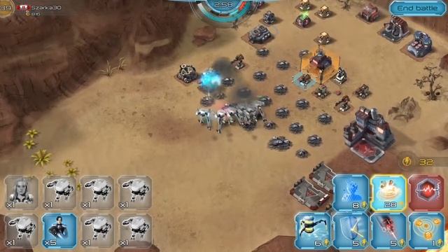 Planetstorm Fallen Horizon gameplay - PVP attack WITH STRIDERS (NEW UNITS)! - Szarka30 (by Szasza) смотреть онлайн