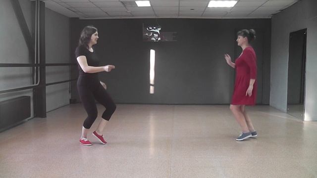 Line dance tutorial- Let's twist again смотреть онлайн