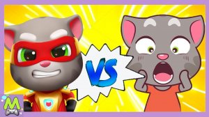 Говорящий Том Погоня Героев vs Том за Конфетами.Кто Быстрее Бежит Спасать Друзей.Какая Игра Круче