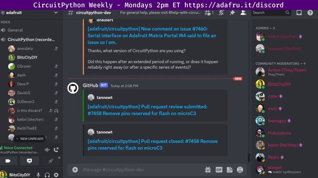 CircuitPython Weekly Meeting for January 17, 2023 @circuitpython #circuitpython #adafruit смотреть онлайн
