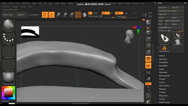Zbrush. Изготовление кольца в Zbrush. 3D моделирование. 3D скульптинг смотреть онлайн