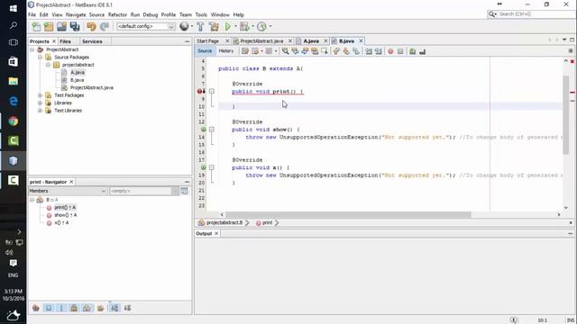 1 - شرح تفصيلي لـ abstract method смотреть онлайн